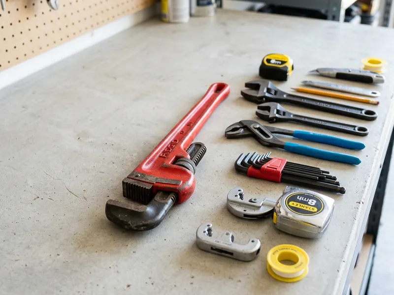 Professional plumbers in Nash, ND equipped with top-tier tools for residential and commercial plumbing services.